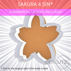 STL file Sakura Flower Cherry Blossom Tyre Valve Stem Cap Car