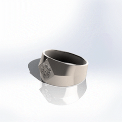 ring29092023_2.gif STL-Datei Ring | Juwelen | Stempel・Design für 3D-Drucker zum herunterladen