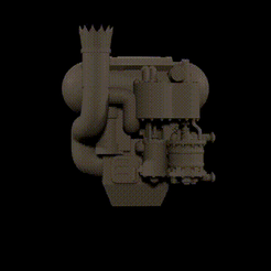0001-0101.gif Бесплатный STL файл Набор Space Marine Steampunk・3D-печатная модель для скачивания