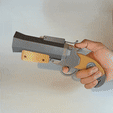 ezgif.com-optimize.gif Dice Blunderbuss (a canna segata) - Lanciatore di dadi azionato da elastici