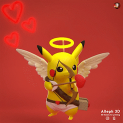 WhatsApp_Image_2023-01-26_at_22_57_17_AdobeExpress.gif Free STL file Free Pokemon pikachu valentine's day・3D print design to download