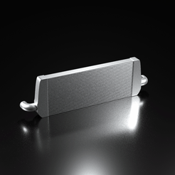1.gif STL file RC intercooler model and keychain・3D print object to download, 3Rdesign