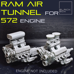 0.gif 3D file RAM AIR TUNNEL set for 572 ENGINE 1-24th・3D printing idea to download