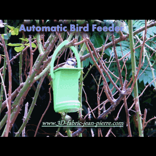 Automatic Bird Feeder, 3d-fabric-jean-pierre