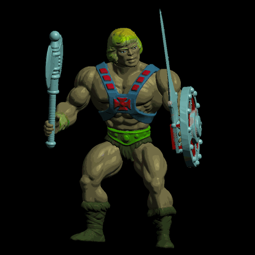 battle axe.gif He-Man MOTU Action Figure MOTU Style