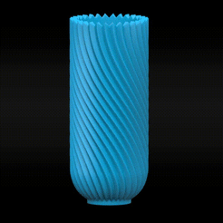 Vase7.gif STL-Datei Vase7・3D-druckbares Modell zum herunterladen, Piggsy