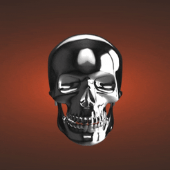Best-skull-ever.gif STL file Best skull ever・3D printer model to download, FUN3D