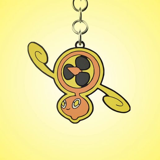 🐉 ROTOM POKEMON KEYCHAIN KEYCHAIN KEYCHAIN PACK 479・ 3D File for 3D ...