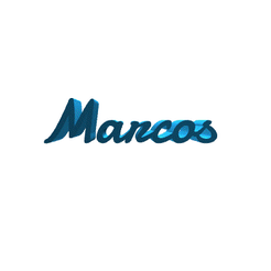 Marcos.gif Файл STL Маркос・Модель для загрузки и 3D-печати