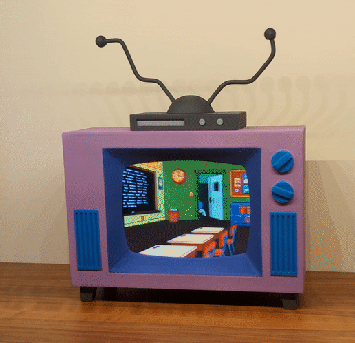 The Simpsons TV Phone Box / Case