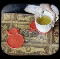Untitled-video-Made-with-Clipchamp.gif Free STL file Tea Coaster・Model to download and 3D print, MLE_3D