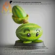 Melon-Pult.gif Melon Pult - Plants vs. Zombies-Classic Game Characters