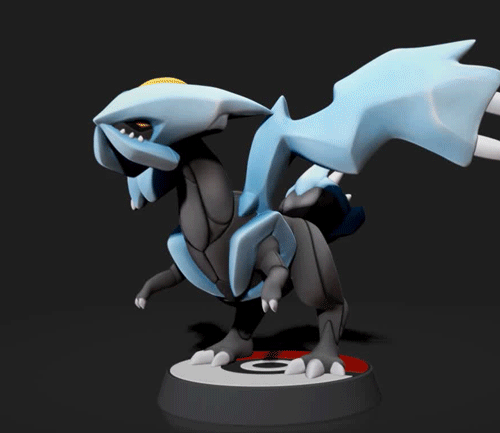 Kyurem.gif Kyurem - POKÉMON FIGURINE - POKÉMON UNITE