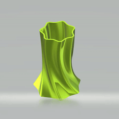 Vase_s7_cults_video.gif STL file Star vase Andromeda・Model to download and 3D print, gamework