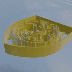 0000-0080-1.gif Télécharger fichier STL Coupe de la Maison Targaryen de Game of Thrones • Design imprimable en 3D, Cali3D