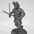 ronin-the-peak.gif Fichier STL ronin the peak blade run - war zone - mw 2・Design pour impression 3D à télécharger