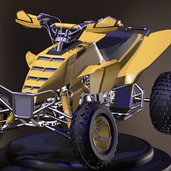 tinywow_videoCR_35561022.gif Archivo OBJ ATV Quad Power Racing Modelo 3D - Obj - FbX - 3d PRINTING - 3D PROJECT - BLENDER - 3DS MAX - MAYA - UNITY - UNREAL - CINEMA4D - GAME READY ATV・Plan de impresión en 3D para descargar