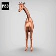 gif.gif african giraffe pose 02