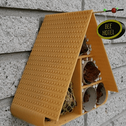 20220531_180659_1.gif Free STL file Bee Hotel recycling edition・3D print model to download