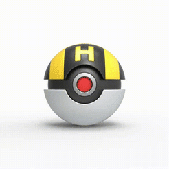Ball.gif Archivo 3D Ultra Ball Versión 2・Objeto imprimible en 3D para descargar