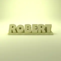 Robert_Playful.gif Robert 3D Nametag - 5 Fonts