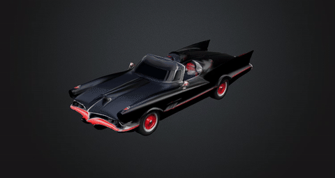 dbx-batmobile-60s-5.gif DIB Batmobile 60s Stl Obj Glb für 3D Drucker