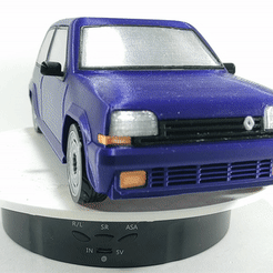 ezgif.com-video-to-gif.gif Файл 3D Renault Super 5 GT Turbo・Дизайн 3D-печати для загрузки3D