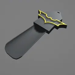 lzice-batman.gif STL file Color Children's Shoehorn!・3D printing idea to download