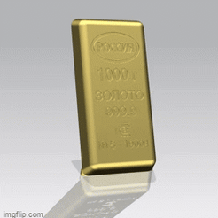 6kdc8u.gif GCODE file Gold bar・3D printer model to download, Solida_3D