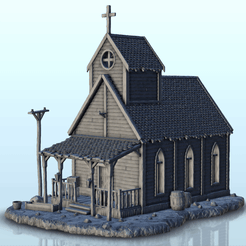 GIF-B19.gif STL-Datei Holzkirche mit Vordach (19) - Six Gun Sound Desperado Old Chronicles Gunfight Gutshot Blackwater Gulch・Modell zum Herunterladen und 3D-Drucken