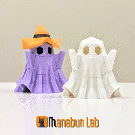 Ghost_gif_Halloween.gif 👻Low Poly Ghost Puzzle