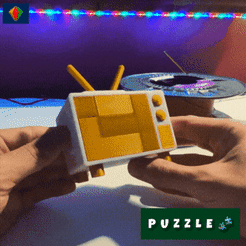 20230714_002842-1.gif Fichier 3D La boîte à bêtises (Puzzle)・Design imprimable en 3D à télécharger