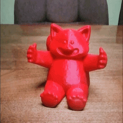 lv_0_20220322003730.gif STL file Meilin Lee - Turning Red - Phone Holder・3D print design to download, Kitoimpresion3d