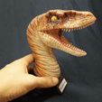 Tigre2.gif STL file DINOSAURS Velociraptor・3D print design to download