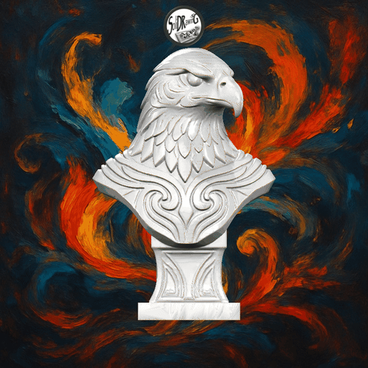 Eagle Statues – SoliDRawinGs SG4154