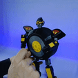 003.gif WARRIOR WHEEL – TACKLE BOY / POWER RANGERS - OHRANGER (FULL COLOR - NO SUPPORTS)