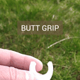 Butt-Grip-Medium-3DPECHEUR-REVIEW.gif Soft butt grip - MEDIUM - BGR2 - Carp Fishing