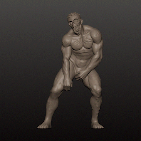 Zombie Grabber STL – Undead Attack Miniature – DnD Resin Print