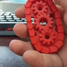video.gif Chain and Gears Fidget Spinner