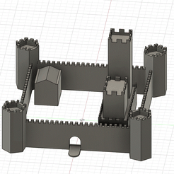 Capture2.gif Free STL file Fantasy Fortress・3D printable model to download