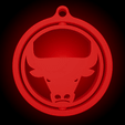 bulls-6.gif Chicago Bulls: confezione di portachiavi girevoli