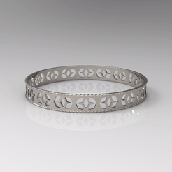 ff Th Oe BERS: Ir > y Fichier STL Bracelet femme - bracelet woman・Design imprimable en 3D à télécharger, arvylegris