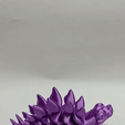 Stegosaurus.gif Fichier STL Joli flexi stegosaurus・Plan pour impression 3D à télécharger