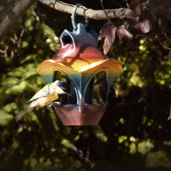 video-para-gifdef_gif.gif STL file Bird Feeder・3D printing template to download