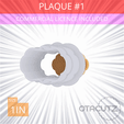 Plaque_1~1in.gif Plaque #1 Cookie Cutter 1in / 2.5cm