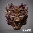 animacion-mask008-15fps.gif 3D MASK 008 Taiyō no senshi Sun warrior