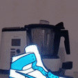 nike-shoes3.gif STL file Light Nike Air Jordan LED Box・Model to download and 3D print