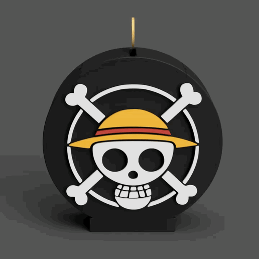 One Piece Piggy Bank 3D model