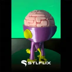 IMG_1297.gif 3D file Brainy, the Monkey Puzzle | 3D Puzzle・3D print model to download