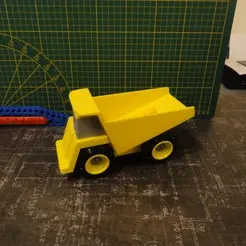 Dump_Truck.gif STL file Dump Truck・3D printable design to download